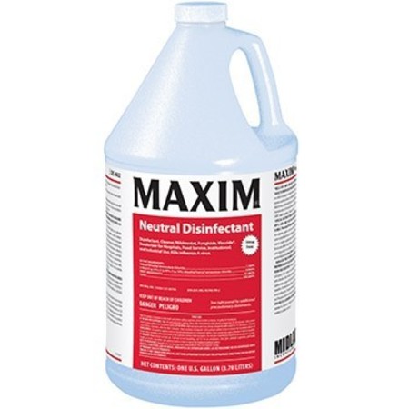 MIDLAB Maxim Neutral Disinfectant Lemon Scent, 4/1 Gallon 040200-41
